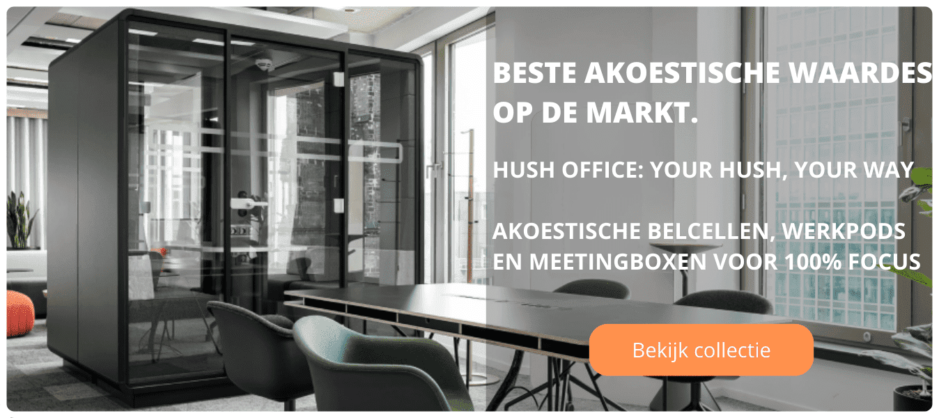 Hush Office kantoorpods - beste akoestische cabines