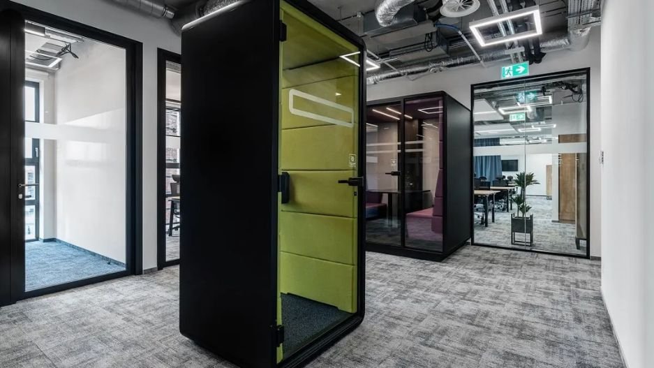 Akoestische cabines Hush Office Akoestische cabines Hush Office