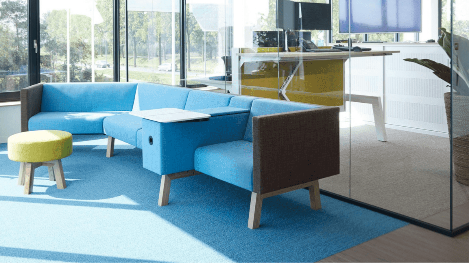 Hybrid soft seating banken