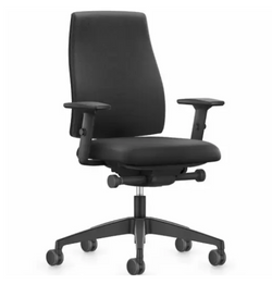 Interstuhl bureaustoel zwart LX111