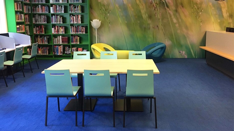 Mediatheek inrichting school Mediatheek inrichting school