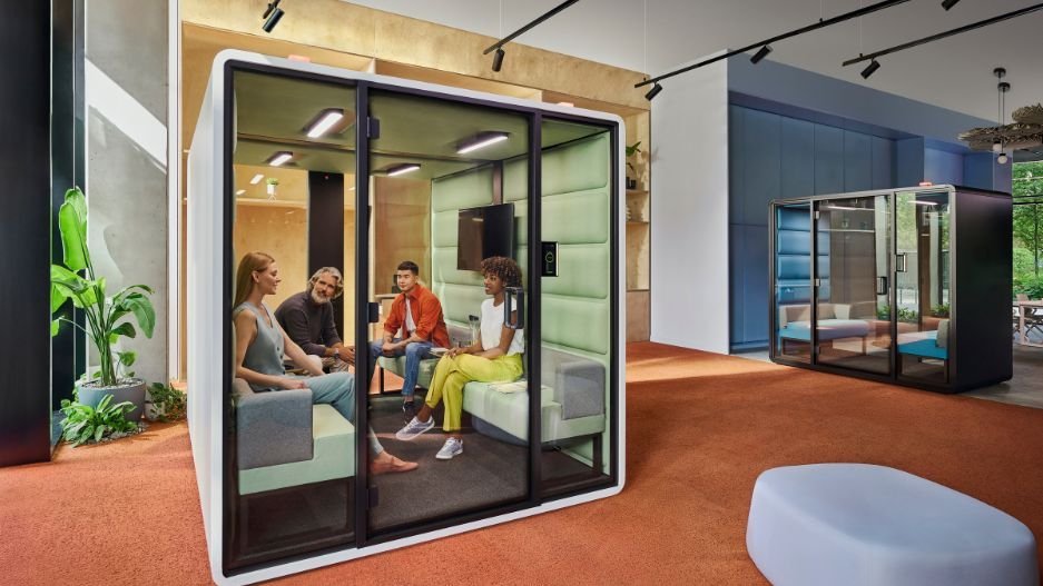 Akoestische vergadercabine HushFree L
