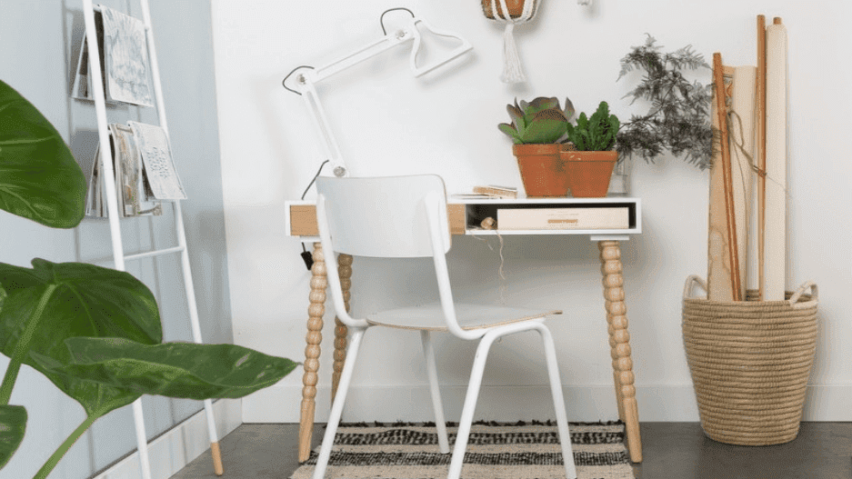 Houten bureaulamp LED Houten bureaulamp LED