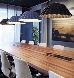 Silent pendant lamp