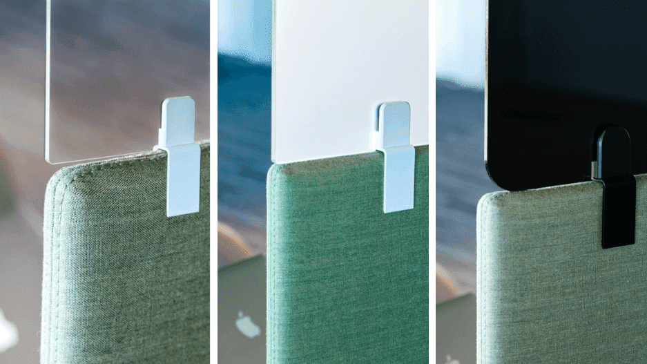 Plexi top voor bureaupaneel Plexi top voor bureaupaneel